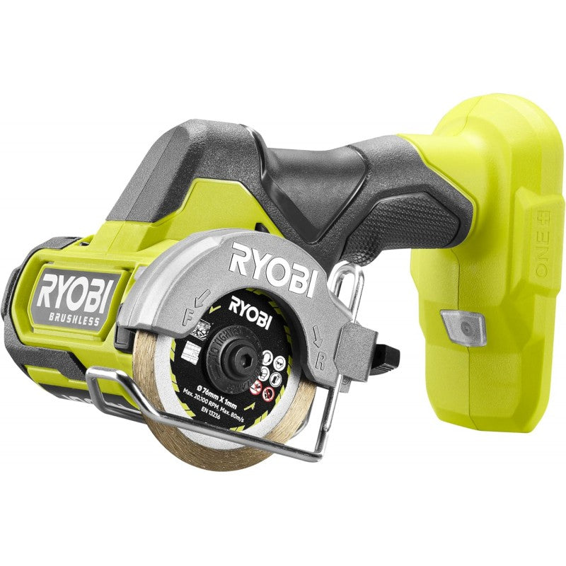 Ryobi One+ Smerigliatrice Squadra RCT18BL-0 - Precisione e Potenza per Lavori di Finitura Ryobi One+ Smerigliatrice Squadra RCT18BL-0 - Precisione e Potenza per Lavori di Finitura